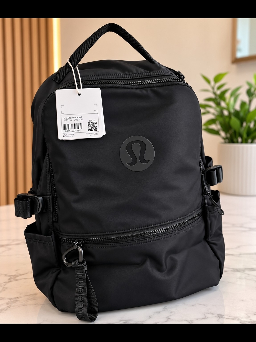 lululemon Crew Backpack 22L Black